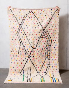 Alfombras y alfombras de lana persa hechas a mano, tapete marroquí para sala de estar - Product Image 5