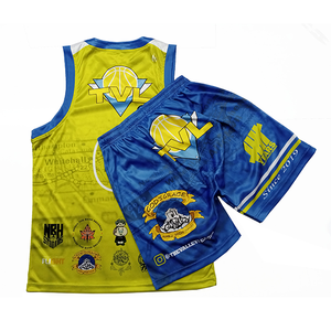 Ensemble short de maillot de basket-ball camouflage sublimé personnalisé pour hommes jeunes Logo à séchage rapide caractéristiques nouveau modèle uniforme d'équipe personnalisé - Product Image 4