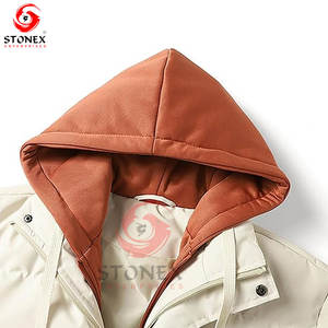 แจ็คเก็ตขนเป็ดสำหรับผู้ชายที่ดีที่สุดมีสไตล์อบอุ่นน้ำหนักเบากันน้ำกันลมแห้งเร็วมีกระเป๋าซิปปรับแต่งได้ - Product Image 3