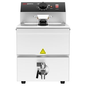 Friteuse électrique de comptoir professionnelle - 8 litres - 3,25 kW - Manuelle - avec robinet de vidange - Product Image 4
