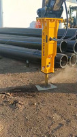 75mm Meißel SDCH750 Geräuscharmer Hydraulischer Brecher für 6-9 Tonnen Midi-Bagger Sany SY75 CAT 307 308