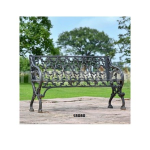 Top Best Selling Brown Cast Iron Two Seater <b>Garden</b> Bench Modern <b>Garden</b> & Park Furniture For Park Balcony Outdoor - Product Image 5