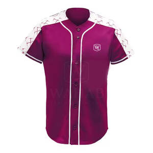 Nouvelle conception d'uniforme de baseball, vêtements de sport, 100% polyester, uniforme de baseball à vendre - Product Image 2