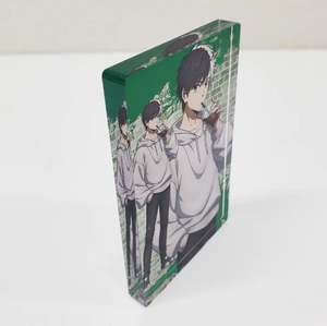 กรอบรูปอะคริลิคบล็อกขนาดเล็กสไตล์ญี่ปุ่นสำหรับจัดแสดงป้ายสีงานฝีมือพลาสติกพร้อมช่องใส่รูปถ่าย - Product Image 3