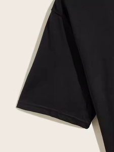 Custom <b>Men</b> 100% Cotton Chenille Embroidery Graghic Oversize T <b>Shirt</b> 100% Organic Cotton Embroidery Logo T <b>Shirt</b> - Product Image 6