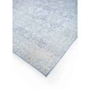 Alfombra de Lana Anudada a Mano Erbe, Gris y Negra, Jnlp-06, Estilo Boho, Patrón de Medallón, Tamaño Grande para el Hogar, para Sala de Estar, Decoración de Pasillos - Product Image 2