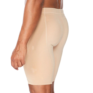 Shorts de compression légers pour hommes – Écoresponsables, confortables, pour la gym – Nouveaux designs respirants, très demandés, motif uni - Product Image 3