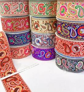 ผ้าลูกไม้ปักลายดอกไม้สำหรับเดรสและงานฝีมือผ้าลูกไม้ปักลายดอกไม้ออกแบบได้ตามต้องการ - Product Image 6