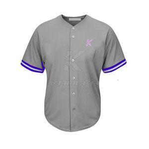 Uniforme de baseball respirant en polyester pour hommes, design de logo personnalisable, ensembles grandes tailles, service OEM, couleur personnalisée de haute qualité - Product Image 4