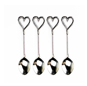 ชุดช้อนเครื่องเงินช้อน4ชิ้นทำจากสเตนเลสหรูหรา - Product Image 3