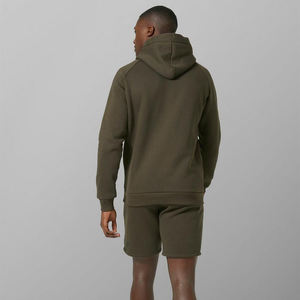 2024ชุดสั้นมีฮู้ดสำหรับผู้ชายชุดสูทสองชิ้นขนาดพิเศษยาวถึงเข่าคอลเลคชั่นฤดูหนาวระบายอากาศได้ดี - Product Image 6