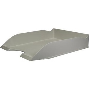 Soennecken Oeco DIN A4 Bandeja para Cartas de Poliestireno Gris Claro SOENNECKEN Bandejas para Archivos - Product Image 1