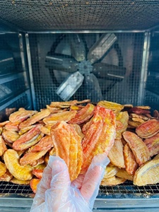 กล้วยสยามอบแห้งแบบกด รสขิงงา 9.2 ออนซ์ 500 กรัม  กล้วยอบกรอบรสขิงงา  ผู้ผลิตฉลากส่วนตัวจากเวียดนาม - Product Image 5