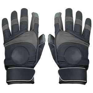 Gants de frappe de baseball en cuir taille adulte, logo personnalisé, respirants, ambidextres, entraînement au softball, gants de sport OEM - Product Image 6