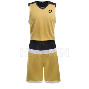 Conjuntos personalizados de ropa de baloncesto para jóvenes de Pakistán que incluyen pantalones cortos a juego y diseño transpirable con estampado resistente a la decoloración - Product Image 5