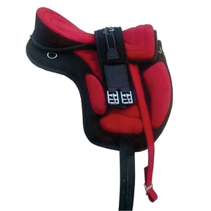 Selle de cheval western en cuir véritable, design à haut cantle et siège profond, construction légère pour l'équitation anglaise et les promenades à cheval - Product Image 1