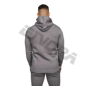 Custom Men's <b>Polyester</b> <b>Tracksuit</b> Private Label Winter Jogger Set with Sweatpants and Hoodie Blank Track Jogging Sweat Suit - Product Image 5