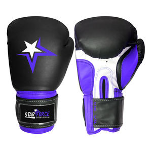 ถุงมือ MMA แบบปรับขนาดได้ถุงมือชกมวยหนังแท้พิมพ์โลโก้ได้ - Product Image 5