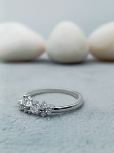 Anillo de Diamantes de Plata 925 con Corte Brillante Solitario de Lujo Personalizado, 100% Satisfacción, Regalo de Moda para Fiesta de Compromiso, Aniversario de Bodas - Product Image 2