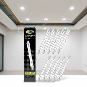 Bombilla Halógena LINEAL ECO 120W 220-240V 78mm - Solución de Iluminación Ecológica - Product Image 3