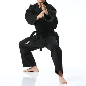 Venta al por mayor mejor calidad de artes marciales desgaste trajes de Karate conjuntos MMA hecho a medida OEM peso ligero 100% algodón hombres uniformes de karate - Product Image 4