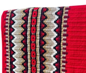 Vente à chaud Couverture de tapis de selle en laine de Nouvelle-Zélande multicolore de style occidental de qualité extrême au prix de gros - Product Image 2