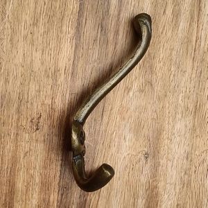 Antique Brass Decorative Wall <b>Hooks</b> Iron Casted Aluminium Bathroom Door <b>Hooks</b> for <b>Towel</b> Hat and Coat Antique Finish - Product Image 2