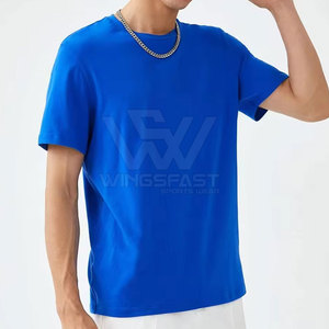 Camisetas transpirables al por mayor Unisex gran oferta cómoda 100% algodón suelta ajuste impreso camiseta Unisex para hombres - Product Image 5