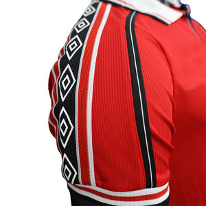 ออกแบบชุดฟุตบอลพร้อมโลโก้ตามสั่ง ชุดเรียบง่าย พร้อมเทคโนโลยีการตัดอัตโนมัติ พิมพ์ดิจิทัล ผ้าโพลีเอสเตอร์ 100% แห้งเร็ว - Product Image 2