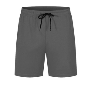High Quality Eco-Friendly Men's Casual Sports Shorts Loose Thin Canvas Polyester/Cotton Solid Pattern Front High Waist - Product Image 3