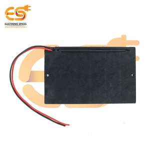 Support de piles AA 6 cellules en plastique dur avec fil 1.5V X 6 cellules = 9 volts Pack de 1 accessoires de batterie - Product Image 2