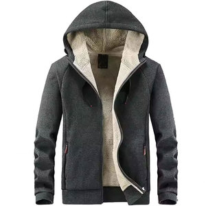 OEM Custom Logo Solid Winter Regular Fit Polyester/Cotton Lightweight Breathable Hoodies - Product Image 1