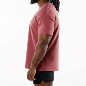 Vente en gros personnalisée Streetwear Designer T-shirt surdimensionné pour hommes Logo personnalisé T-shirt en coton Pima Stock de t-shirts pour hommes grande taille - Product Image 6