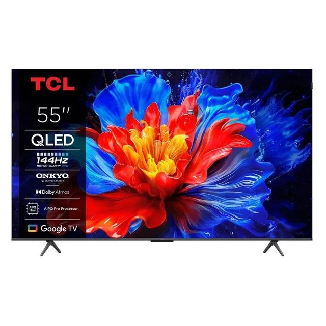 55P89K Google TV P SERIES QLED 55" Black Smart Gaming TV 144Hz