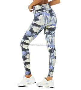 2024 OEM Customพิมพ์ผู้หญิงโยคะวิ่งชุดออกกําลังกายActivewear Zip Upแขนเสื้อกีฬายกสะโพกสาวเซ็กซี่ - Product Image 6