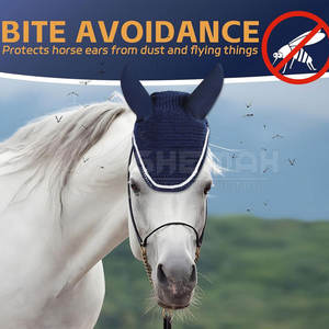 หมวกม้าใส่สบายแบบมีหูผลิตภัณฑ์จากม้าหมวกครอบหูม้าน้ำหนักเบาผลิตในปากีสถาน - Product Image 4