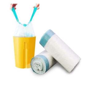 Bolsas con cordón-Bolsas duraderas y reutilizables del fabricante El plástico proviene de Vietnam OEM Necesidades personalizadas con el mejor pri - Product Image 1