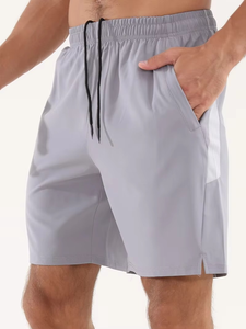 Pantalones cortos deportivos holgados de verano para hombre, de secado rápido, transpirables, para correr, entrenamiento, Código europeo transfronterizo, ocio al aire libre sólido - Product Image 6