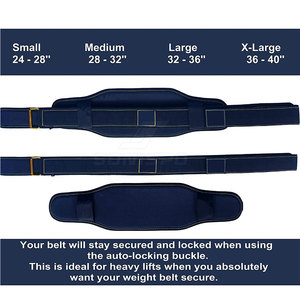 เข็มขัดรัดหน้าท้องนีโอพรีนสำหรับฝึกออกกำลังกายเข็มขัดพยุงหลังกระชับสัดส่วนเข็มขัดยกน้ำหนักแบบบางออกแบบโลโก้ได้ตามต้องการ - Product Image 2