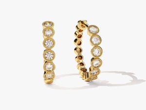 Pendientes de Plata de Ley 925 estilo bohemio con piedras preciosas de topacio blanco joyería de boda hecha a mano para regalo de mujer - Product Image 1