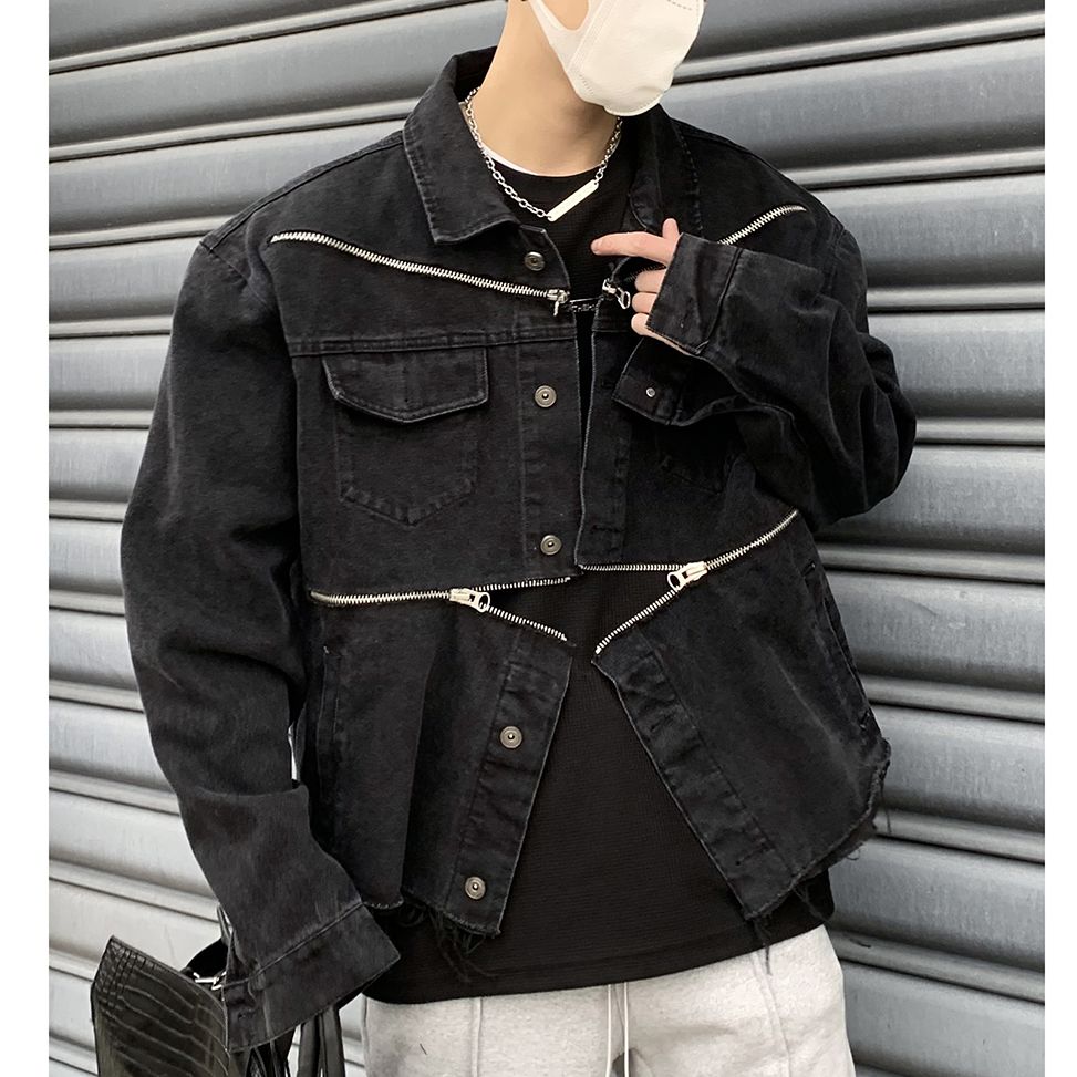 Shop Our 2022 Men's Y2K Jackets Collection - Distressed & Stylish