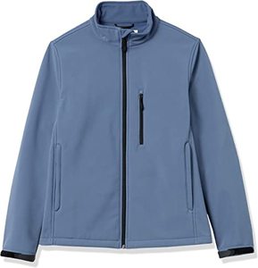 Veste Softshell pour homme à usage extérieur OEM à col montant et coupe-vent imperméable sur mesure - Product Image 1