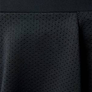 กระโปรงผ้าโพลีเอสเตอร์100% สำหรับผู้หญิงกระโปรงสีดำระบายอากาศได้เอวสูงผ้าตาข่ายซับในแบบรัดกล้ามเนื้อ - Product Image 5