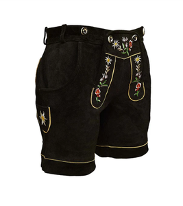 Oktoberfest lederhosen บาวาเรียสำหรับผู้หญิง100% หนังแท้ระบายอากาศได้ดี - Product Image 1