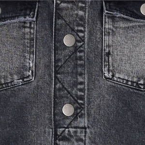 Veste en jean pour homme surdimensionnée sur mesure, best-seller, dernier design, prix bas, veste en jean pour homme - Product Image 4