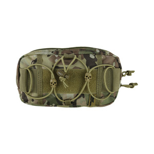 Pochette rapide - Compartiment principal zippé BTP, sangle de retenue élastique, pochette frontale pour chargeur, crochet frontal, camouflage personnalisé - Product Image 1