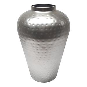 Vase de sol à fleurs en métal coulé martelé de conception moderne supérieure Pots de fleurs de conception de luxe pour la décoration de dessus de plancher à la main personnaliser - Product Image 4