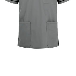 พยาบาลโรงพยาบาลสำหรับผู้ชายคุณภาพสูงผ้าโพลีเอสเตอร์ถักสวมใส่ง่ายมีทุกสีและขนาดขายส่ง - Product Image 6