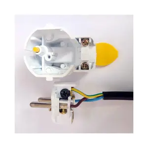 Doo Yong steker Re-wirable dengan pegangan DY-16A steker satu sentuhan dapat dengan mudah dirakit oleh pengguna atau diganti dengan kabel lain