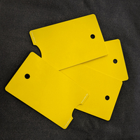 Cartes RFID en PVC imprimées en couleur, fréquence basse 125 kHz, format irrégulier, personnalisées avec trou